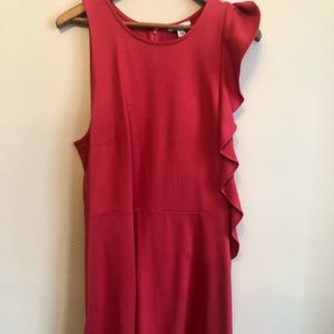 Bar III- SZ-XL Tank dress with ruffle detail